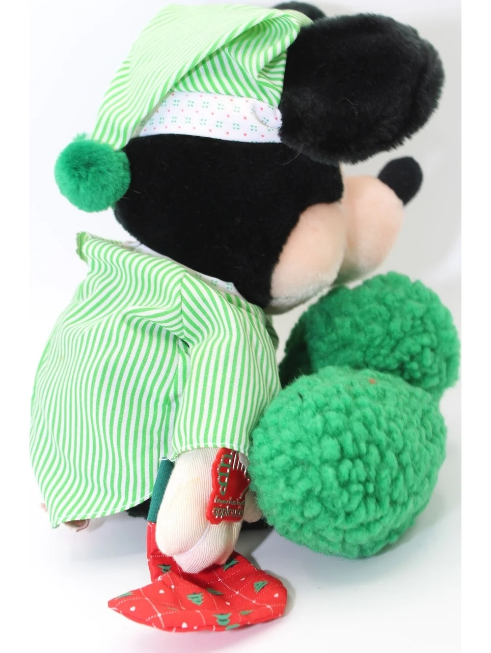 Vintage Disney Applause Winter Magic Mickey & Minnie Mouse Plush Doll Lot 2 Pcs.